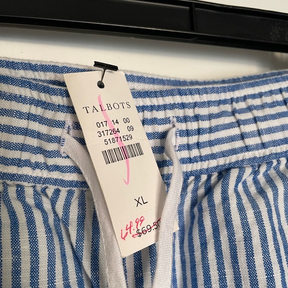 NWT Cotton/Linen shorts - Picture 3 of 5